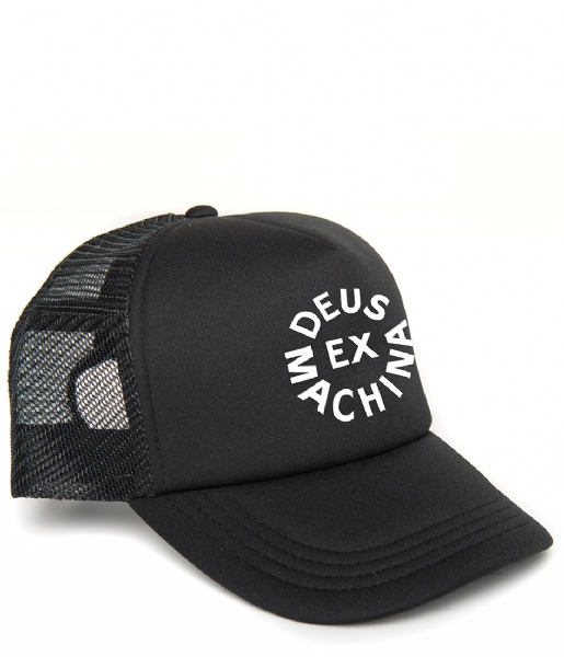 Deus  Circle Logo Trucker Cap black